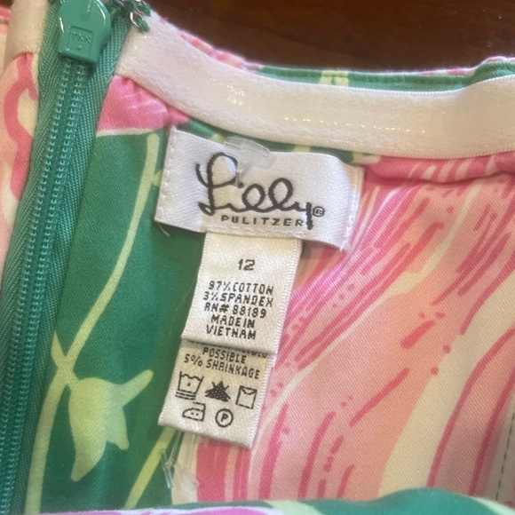 Lilly Pulitzer First Call Tulip Print Strapless Dress - Picture 6 of 9